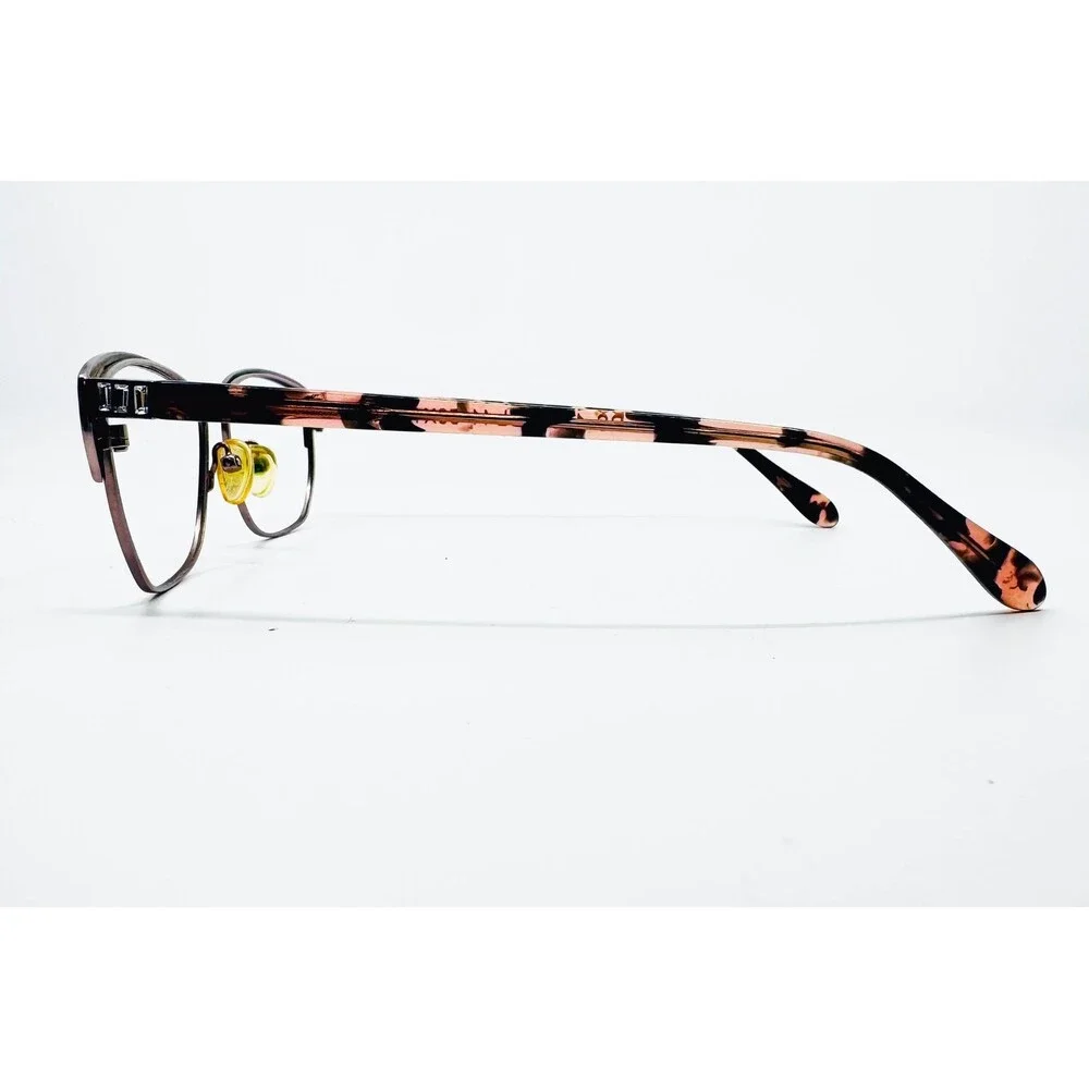 Roberto Steffani Eyeglass Frames Womens Black Pink RS-163 Cat Eye 56-15-140